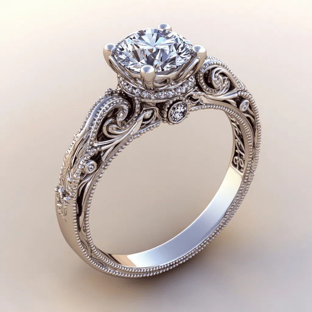 Anillo de Compromiso Vintage, vintage verlobungsring