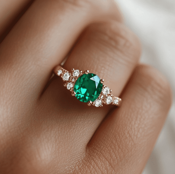 Anillo de Esmeralda, Emerald Ring